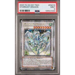 STARDUST DRAGON 2023 YU-GI-OH! TN23 #EN016 MINT 9